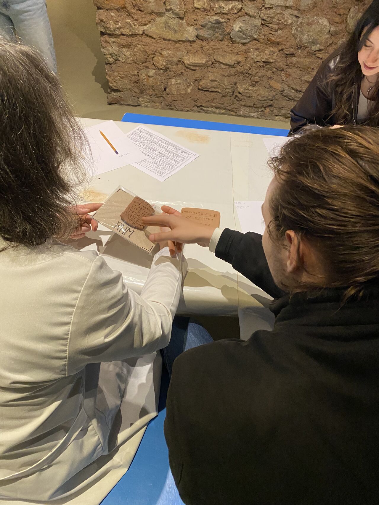 Learning the past via making: clay tablet workshop at the Rezan Has Museum, Spring 2026